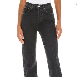 AGOLDE 90s Pinch Waist in Black Tea